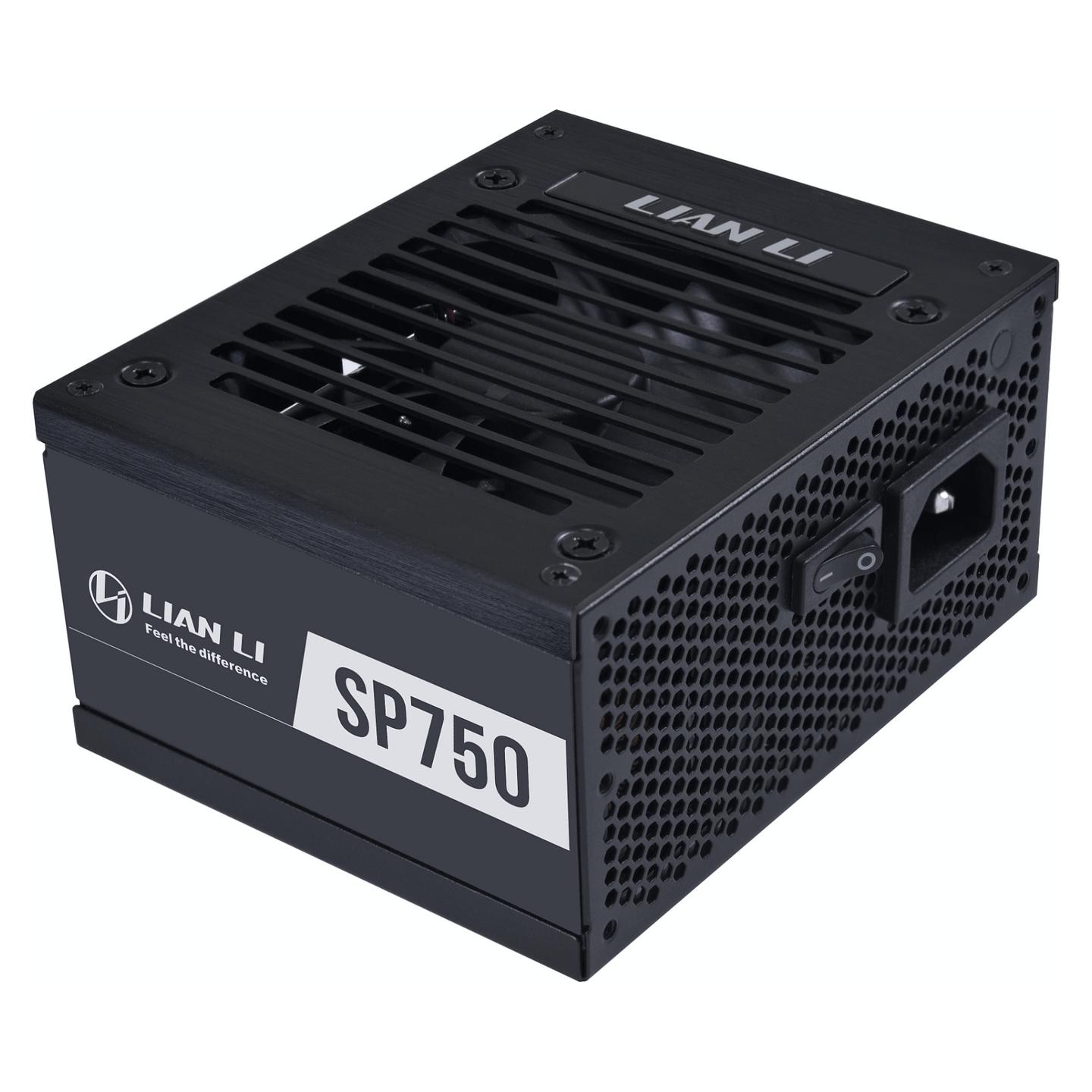Furnizues Energjie Lian Li SP750 V2 Gold, 750W, SFX, ATX 3.1, 80 PLUS Gold, Full Modular, 92mm Fan – Zezë