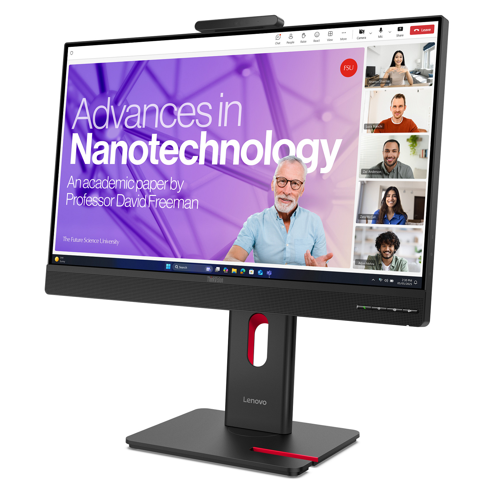 Monitor Lenovo ThinkVision T27QD-4v / 27"/ Quad HD IPS / LCD / 120Hz / 6ms / USB-C + USB-A + HDMI + DisplayPort - Zezë - 4