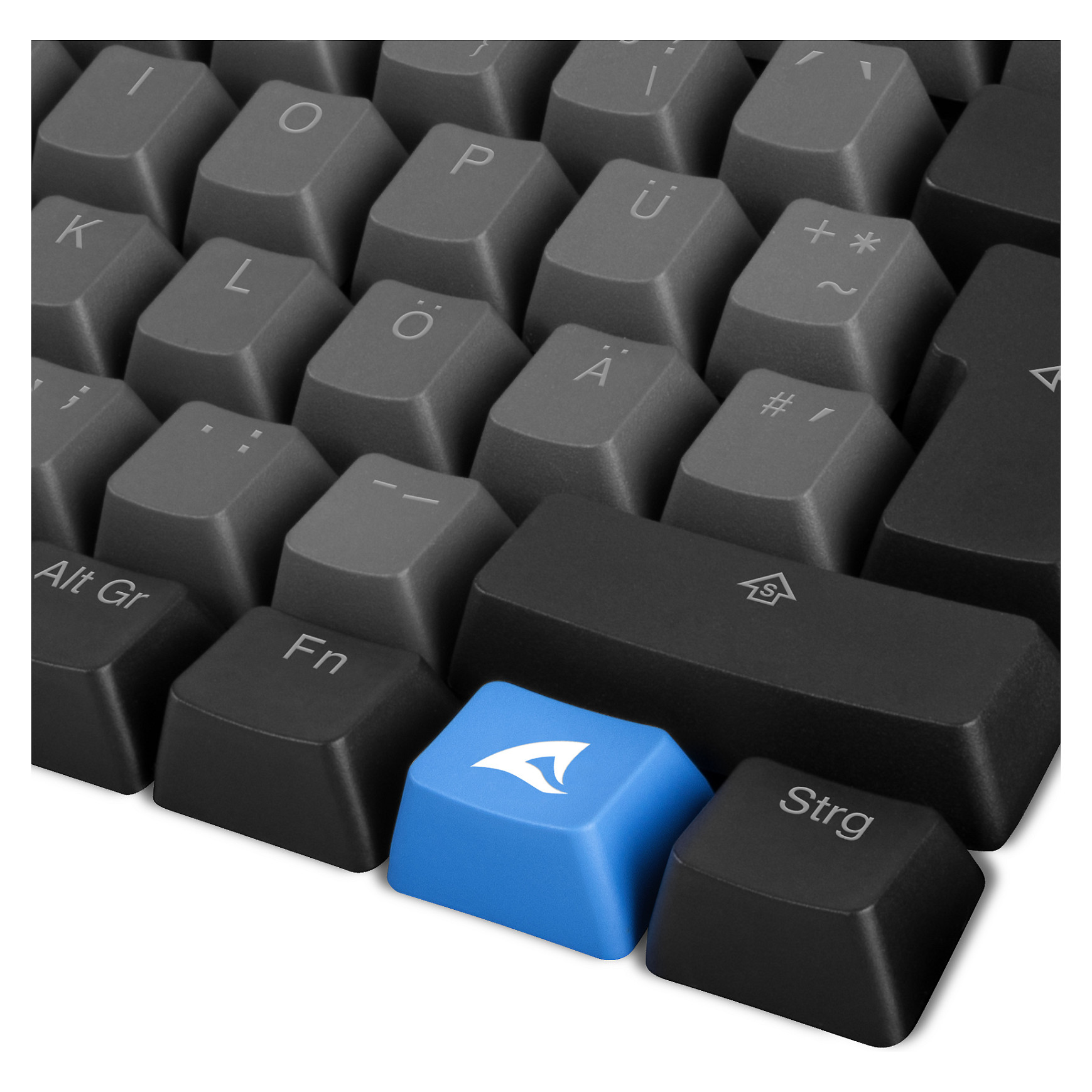 Aksesor për tastierë Sharkoon SKILLER SAC20 S4 / DE ISO layout / 62 copë - Zezë - 2