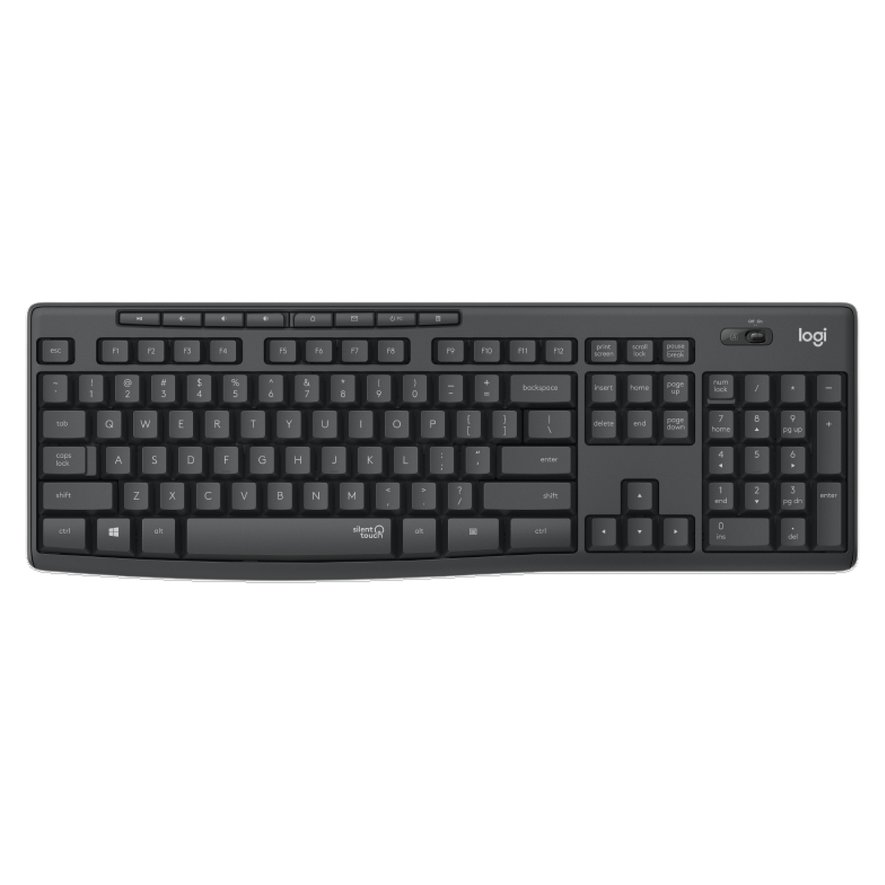 Combo (Tastierë & Maus) Logitech MK295 Silent Wireless Combo / Wireless / US - Zezë - 5
