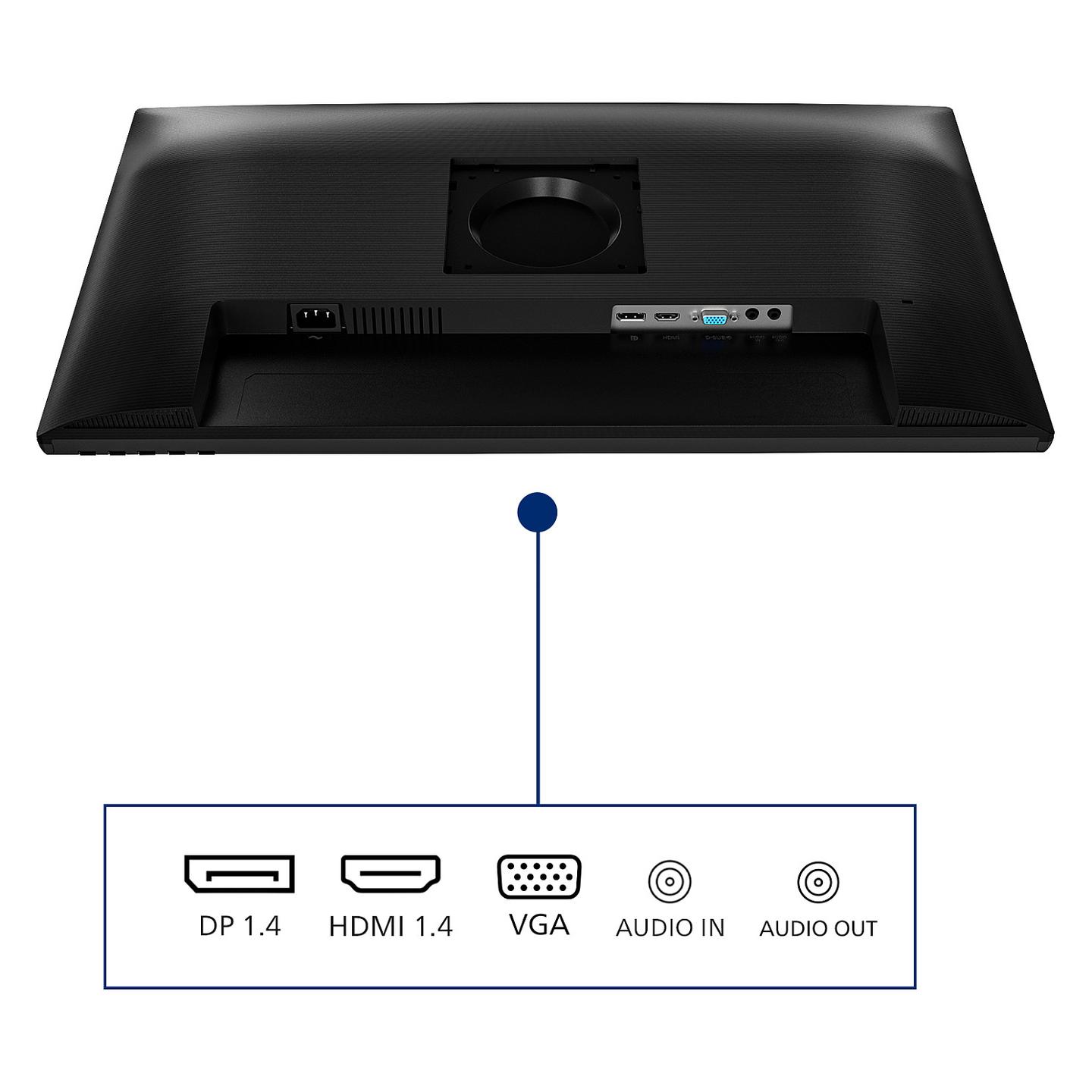 Monitor Philips 27B2N3200A, 27", FHD IPS, 120Hz, 4ms, HDMI+DP+VGA - Zezë - 9