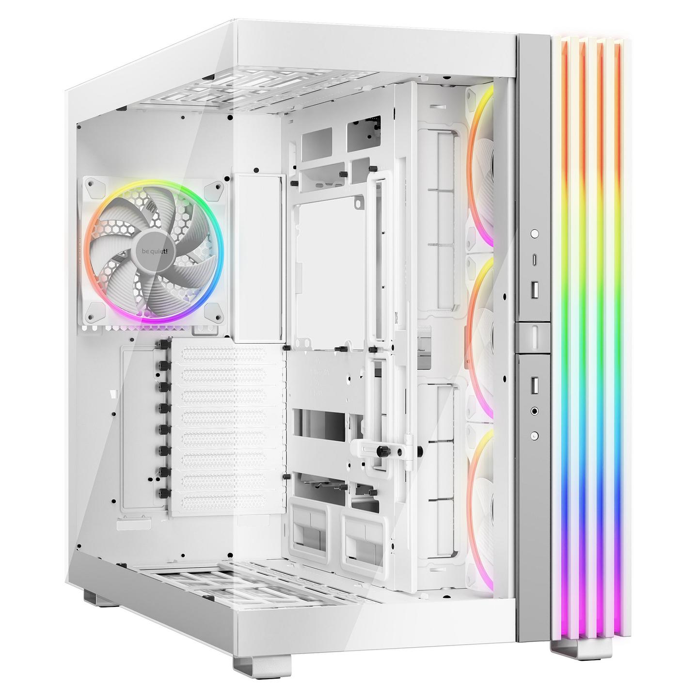 Kasë PC be quiet! LIGHT BASE 900 FX / Full Tower / E-ATX + XL-ATX + ATX / 3x 140mm + 1x 140mm ARGB Fan / Tempered Glass - Bardhë