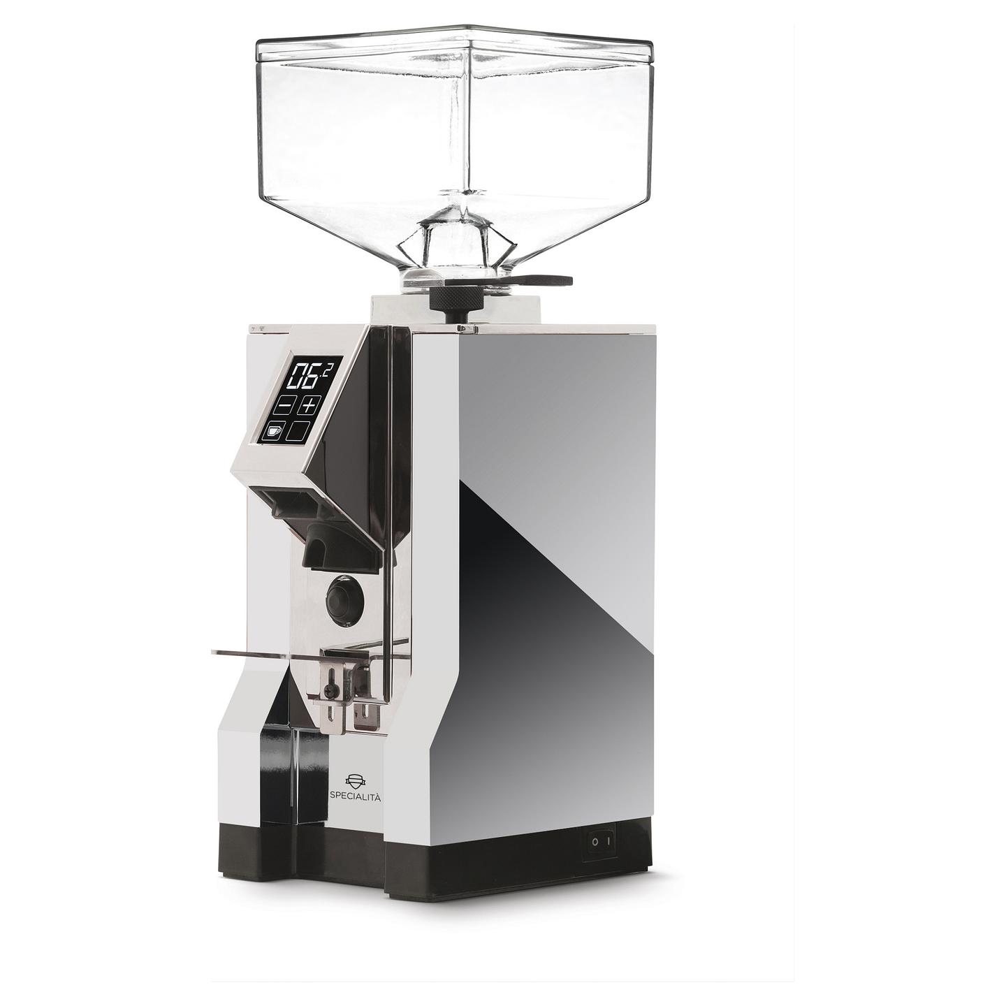 Mulli për Kafe Eureka Mignon Specialità, Disqe 55 mm, 310 W, Ekran me Prekje, 220–240 V – Argjend