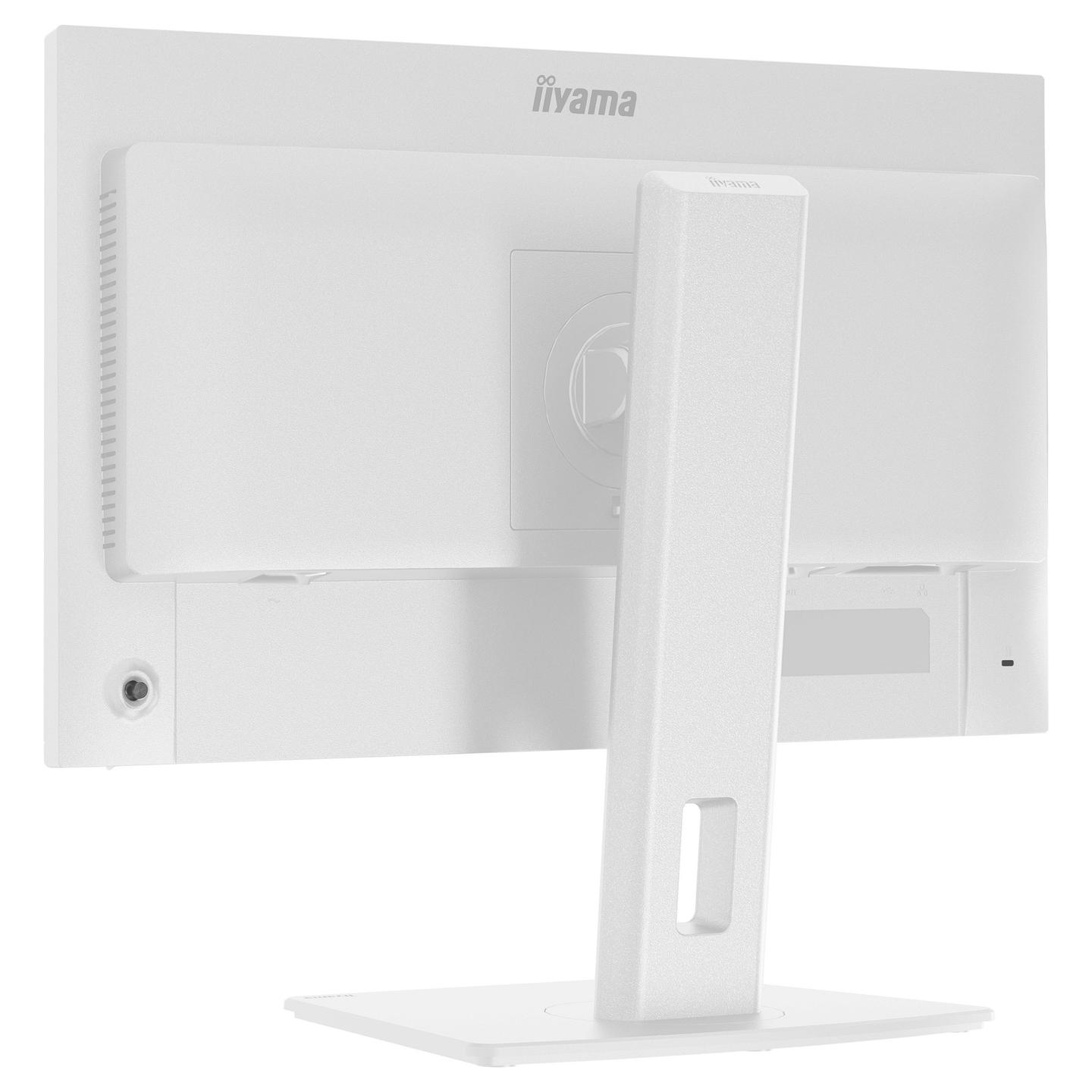 Monitor Iiyama ProLite XB2497HSN-W1 / 23.8″ / FHD IPS / 100 Hz / 1 ms / DisplayPort + HDMI + USB-C + USB-Hub + Ethernet - Bardhë - 12