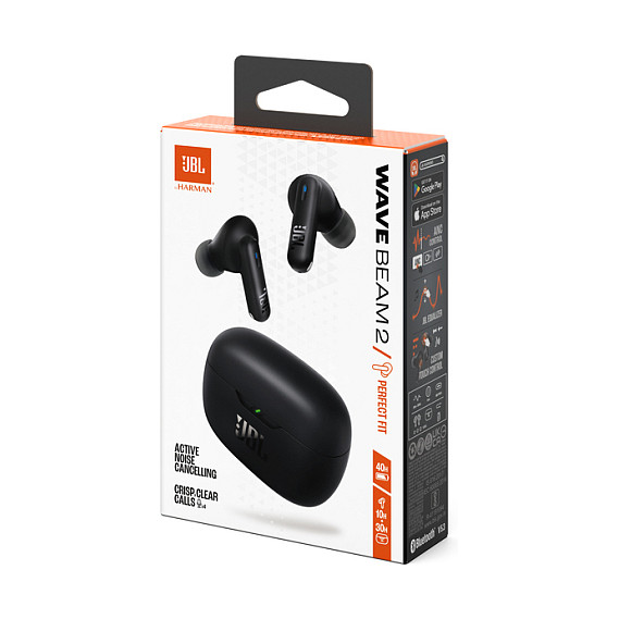 Kufje pa kabllo JBL Wave Beam 2 / Bluetooth / TWS / 20–20.000 Hz - Zezë - 11
