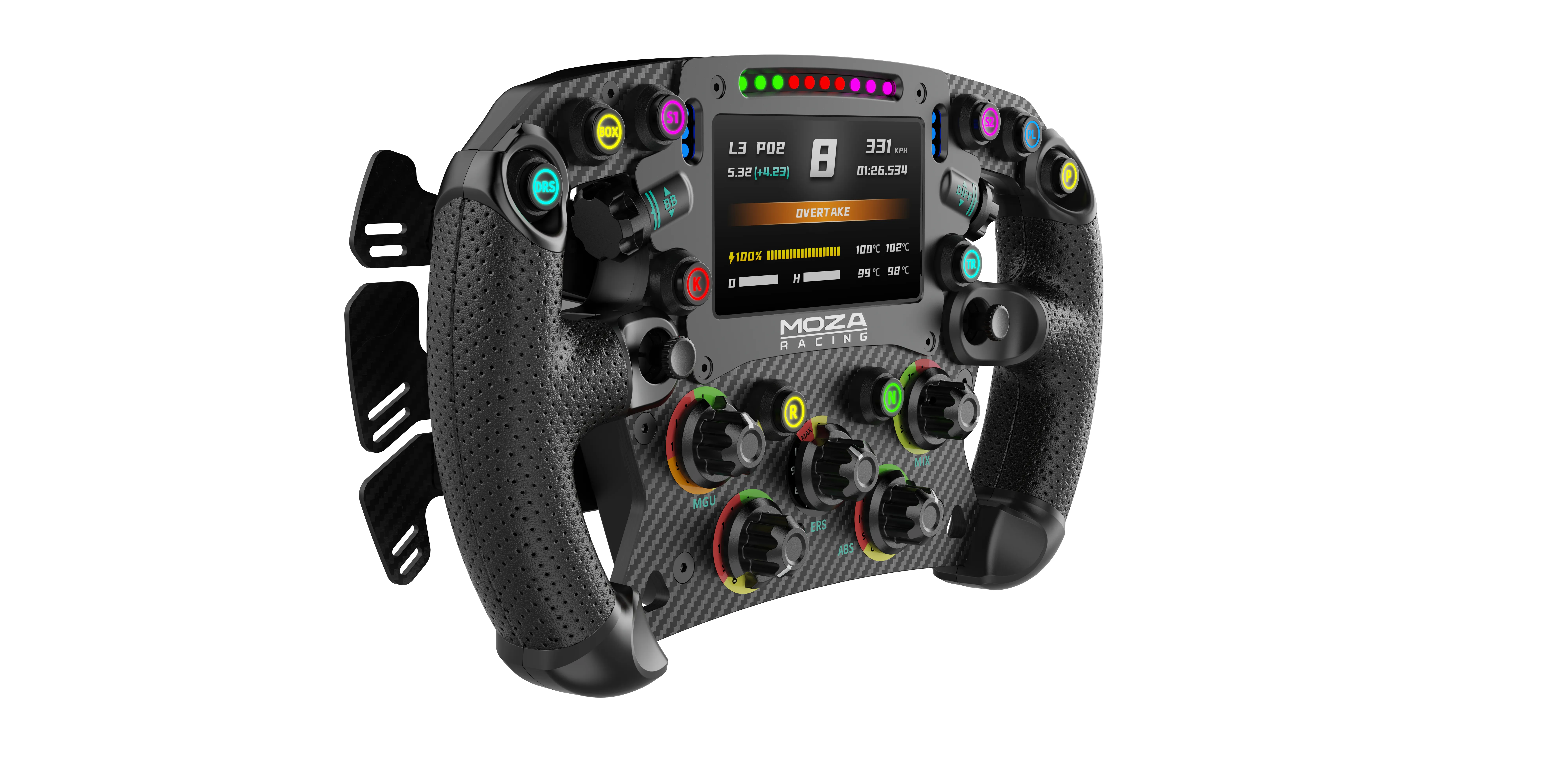 Kontroller Moza Racing FSR2 Formula Wheel - Zezë - 4