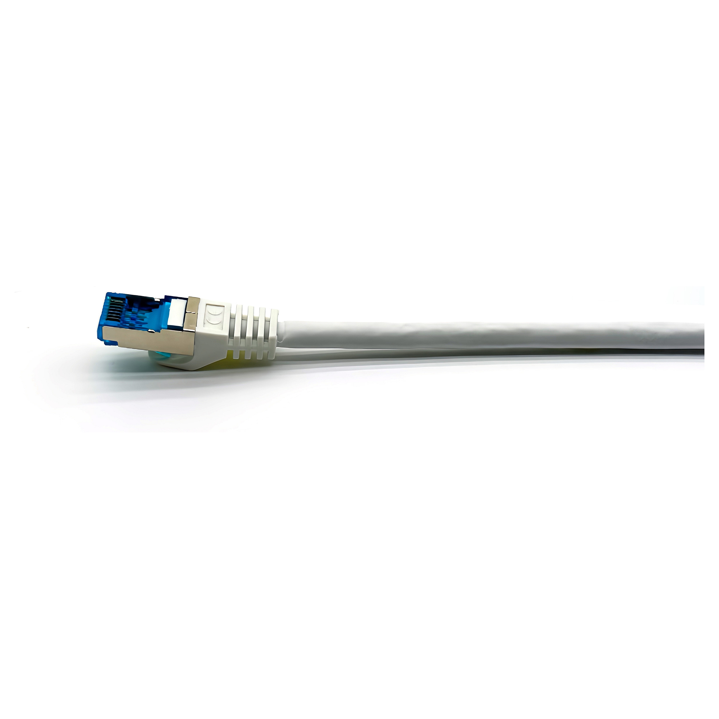 Kabllo për Rrjet Equip Patch Cat6A S/FTP RJ45 në RJ45 / 3.00m / këndor / LSZH / Polybag – Bardhë - 4