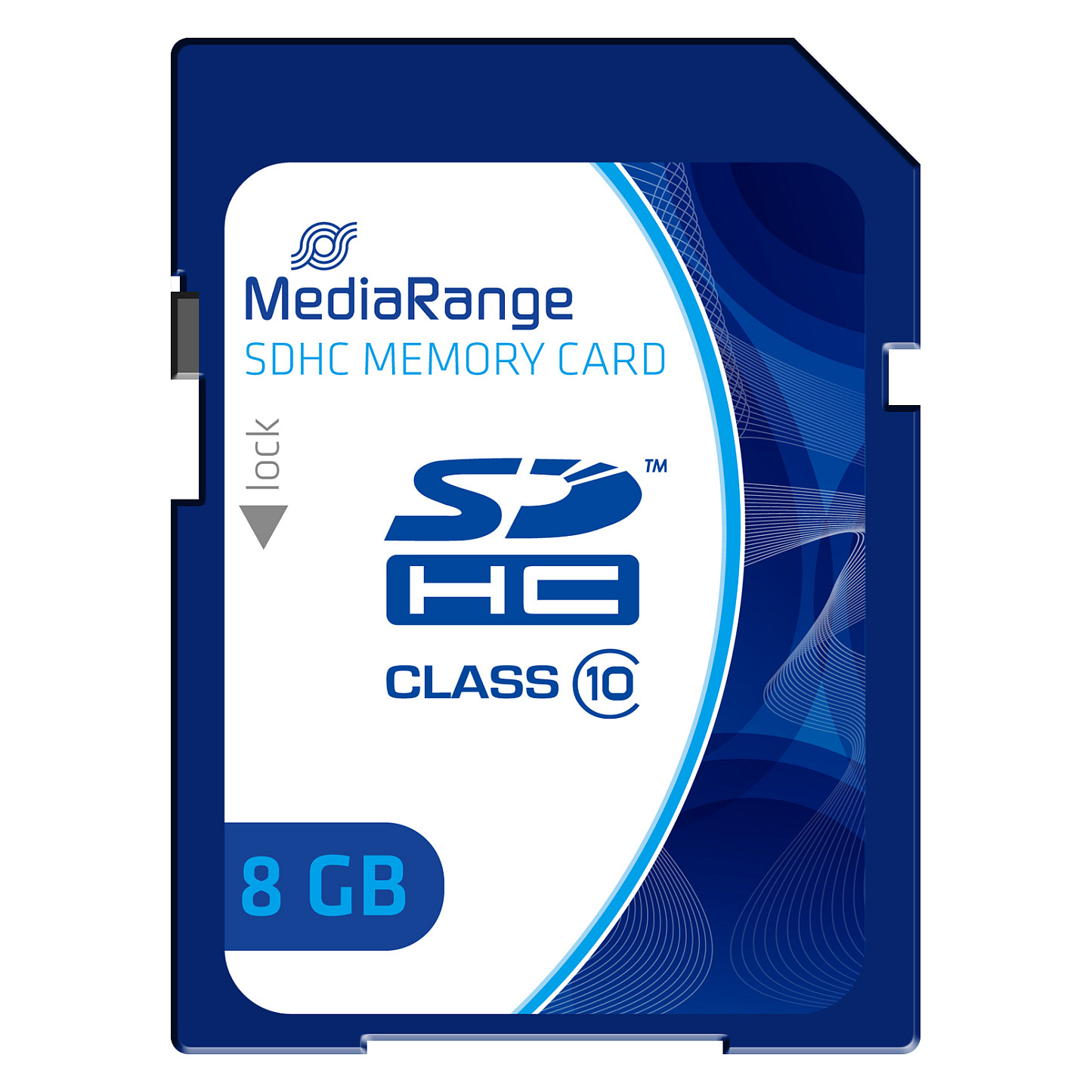 Kartë Memorie MediaRange MR962 / 8GB / SDHC / Class 10 / 15MB/s – Blu - 3