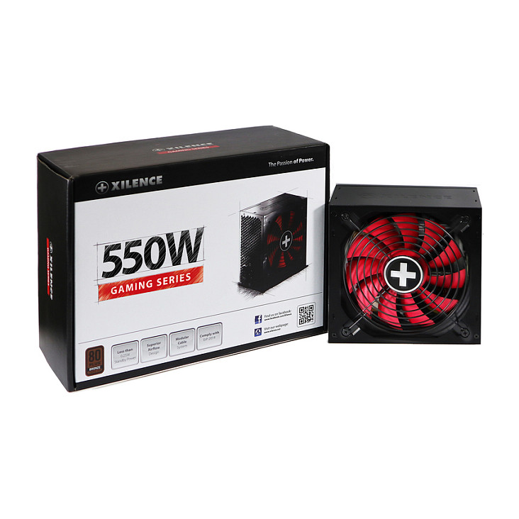 Furnizues Energjie Gaming Xilence XP550R10 / 550W / ATX 2.4 / 80 PLUS Bronze - 2