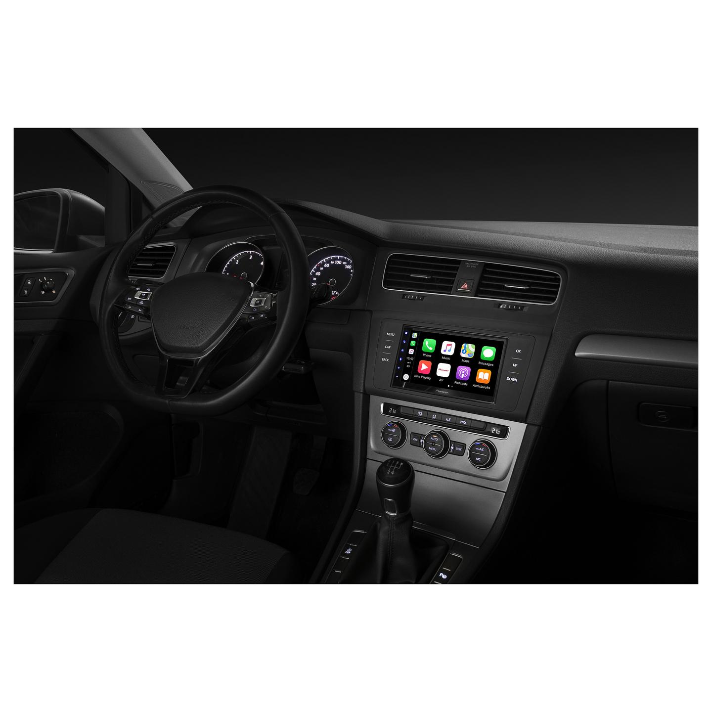 Radio multimedia për veturë Pioneer SPH-DA250DAB-AN, 2 DIN, ekran me prekje 6.8", Apple CarPlay, Android Auto, DAB+, Bluetooth - Zezë - 5
