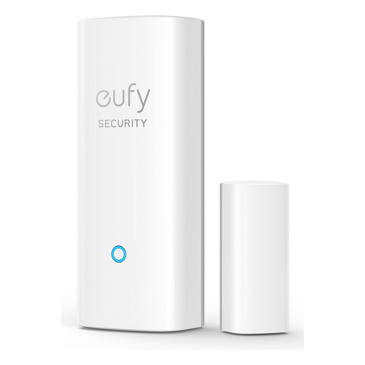 Sensor për Dyer dhe Dritare Eufy T89000D4, Wireless, CR-123A, 100 dB - Bardhë