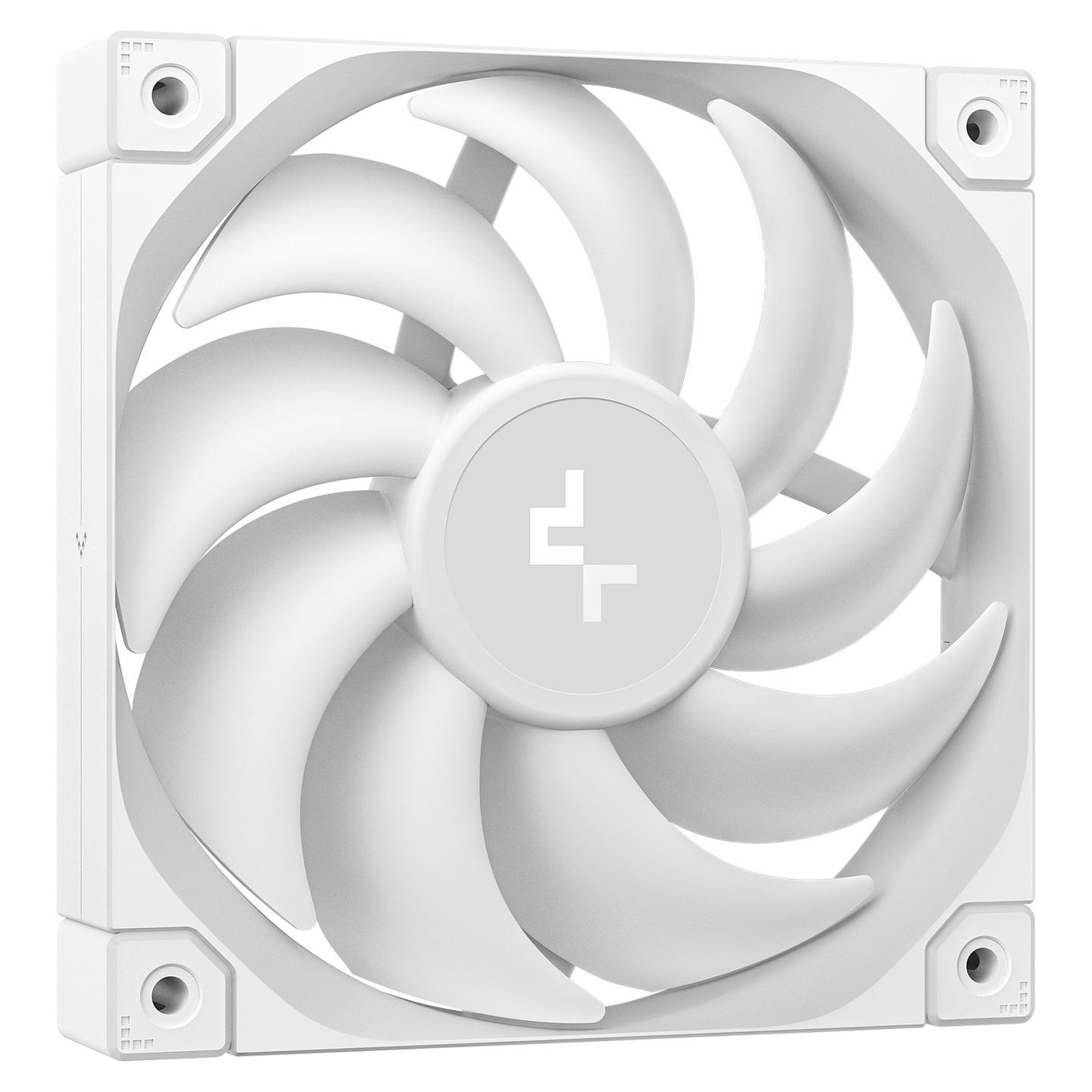 Ftohës për procesor DeepCool AK500 Digital Pro WH / 120mm / LCD - Bardhë - 8