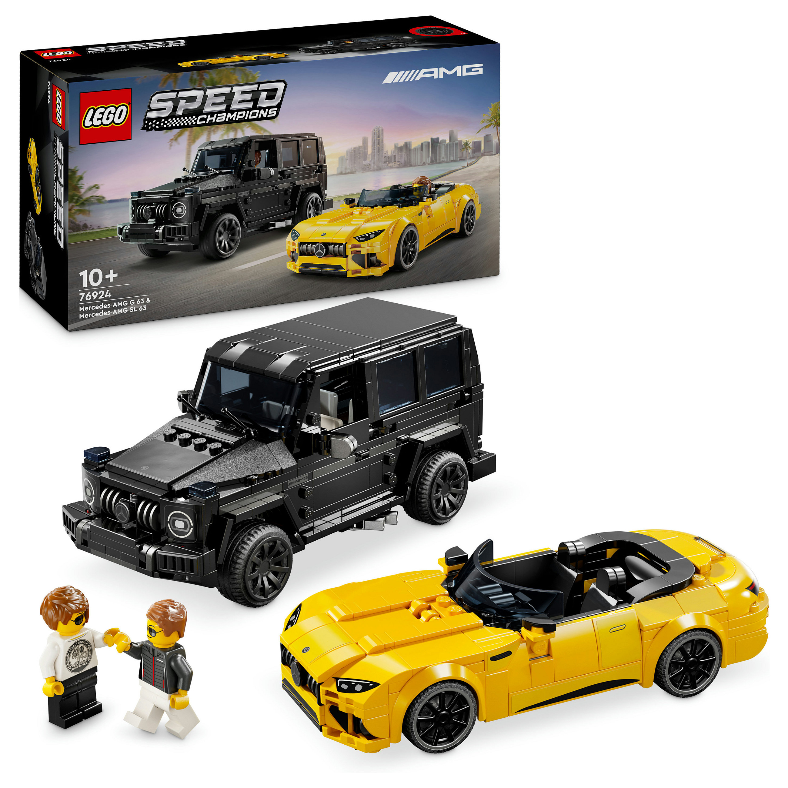 LEGO Speed Champions Mercedes-AMG G 63 & Mercedes-AMG SL 63 76924 - 11
