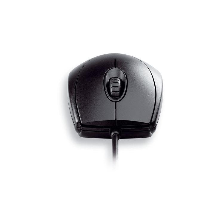 Maus me kabllo CHERRY WheelMouse / M545BK / M-5450 / 1000 DPI / 3 Butona / USB + PS/2 / 1.8m – Zezë