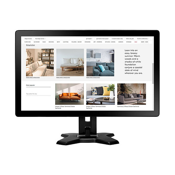 Monitor AG Neovo TX-2401 / 24″ / FHD VA LED Touch / 76 Hz / 5ms / HDMI + DP + VGA + USB port / E zezë - 1