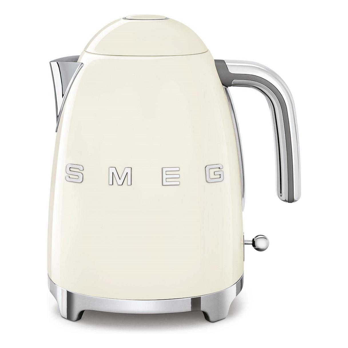 Çajnik Elektrik Smeg KLF03CREU, 1.7L, 2400W, 360° – Krem