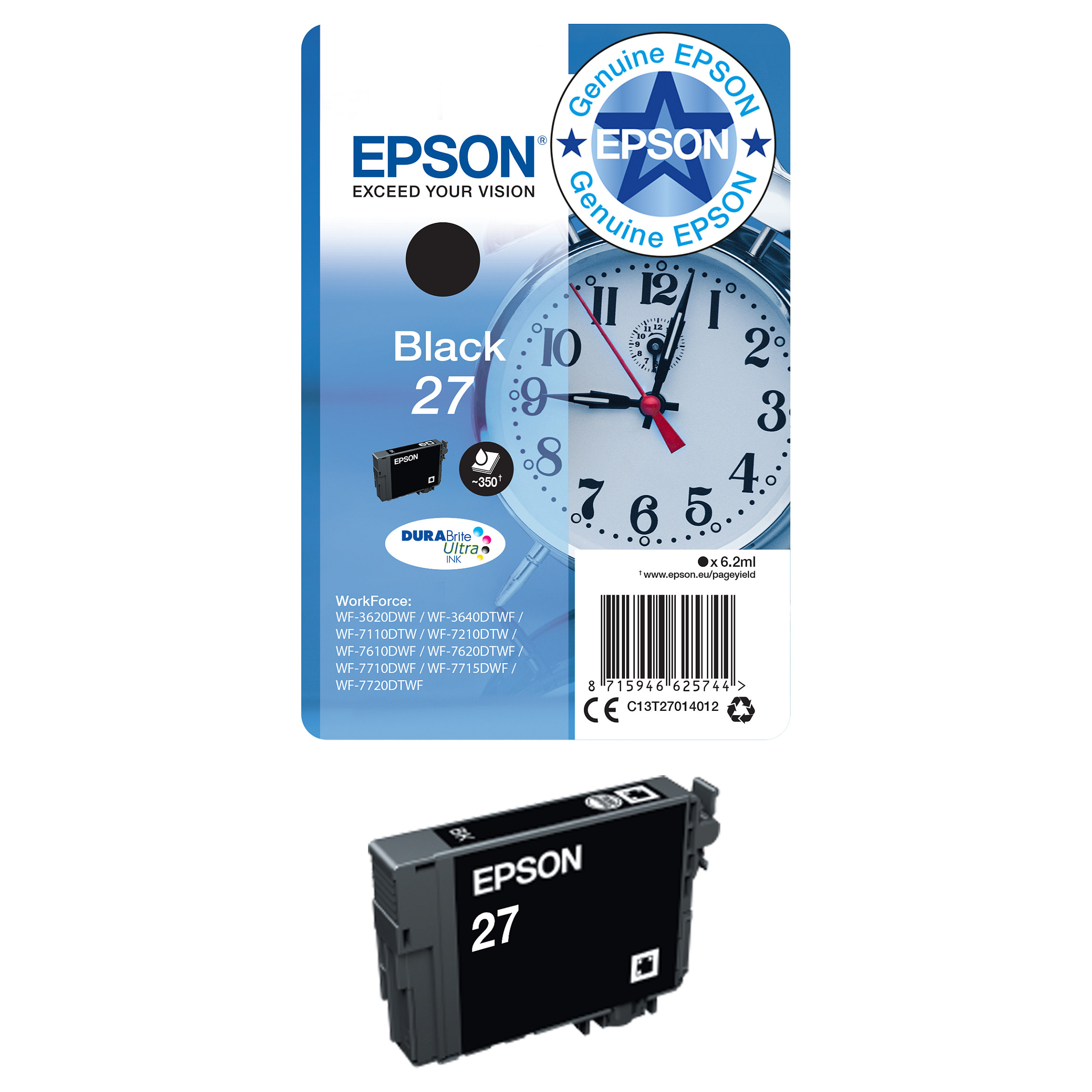 INK Epson C13T27124012/ me kapacitet të lartë – Blu - 8