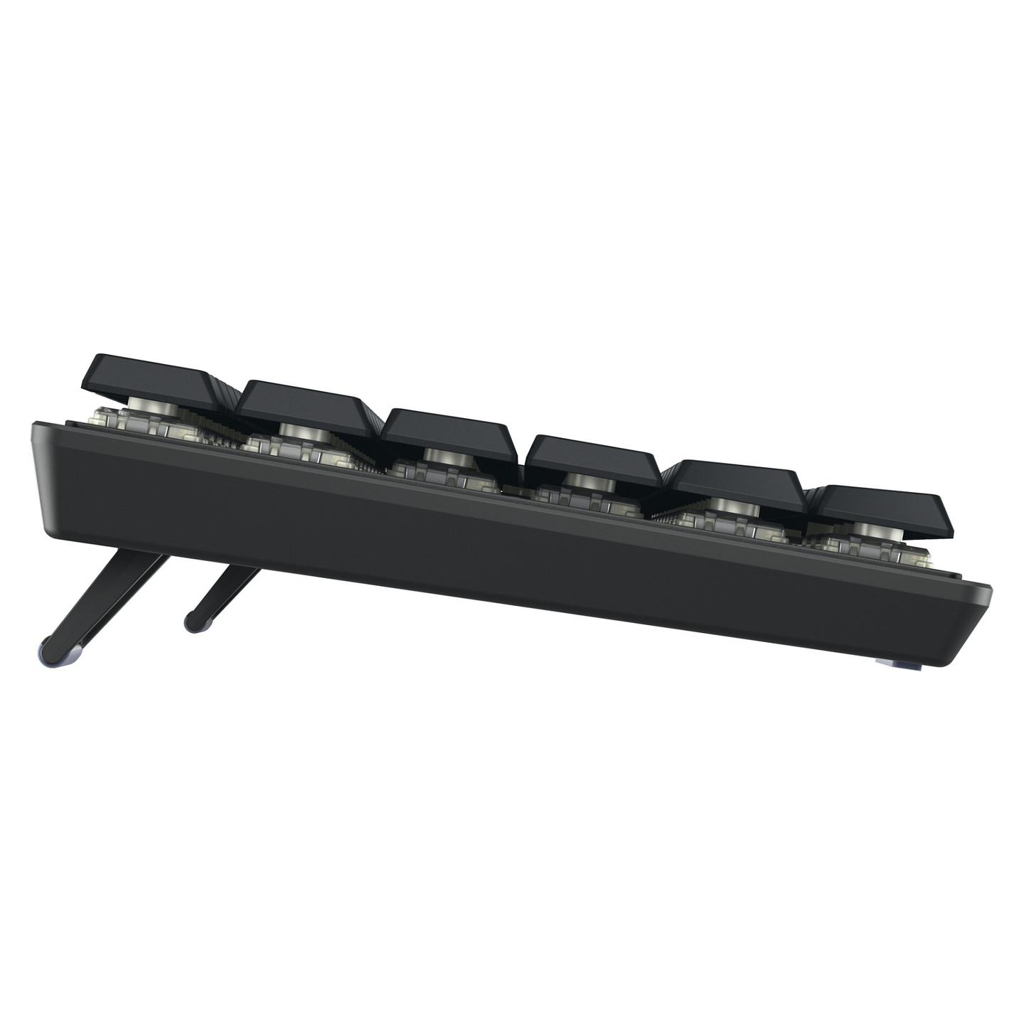 Tastierë Pa kabllo CHERRY KW 550 MX LP / Mekanike / 96% / 99 Taste / MX Low Profile 2.0 / Bluetooth 5.2 / USB-C / US Layout / Backlit – Zezë - 4
