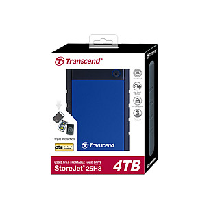 HDD e Jashtme Transcend 6.3cm 4TB USB3.1 StoreJet 25H3B Navy Blue - 3