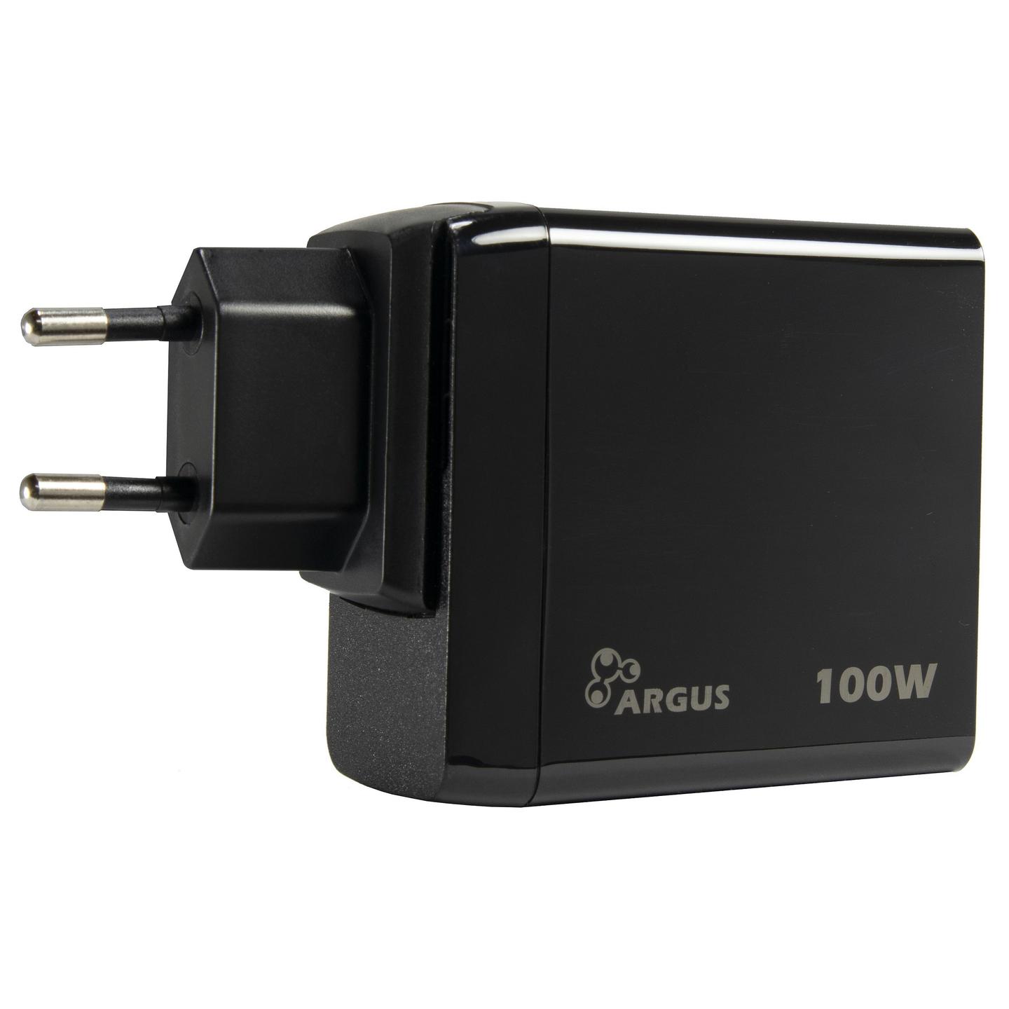 Karikues Inter-Tech PD-3100 / 100W / USB-C / PD 2.0/3.0 / 5V–20V / 2m / EU/UK/USA - Zezë - 1