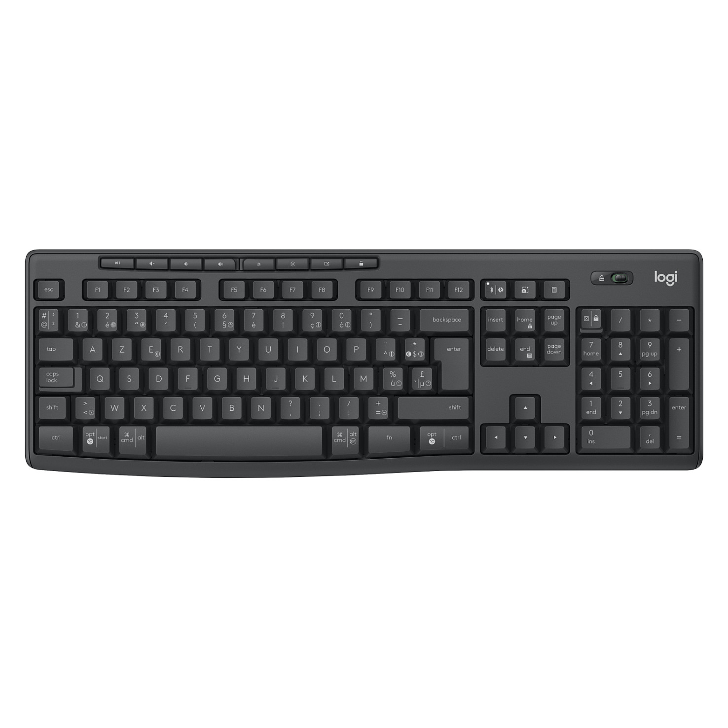 Combo (Tastierë&Maus) Logitech MK370 Wireless Combo for Business / Wireless / Logi Bolt + Bluetooth / 112 Taste / 1000 DPI / Silent Touch / NLB – Zezë - 2
