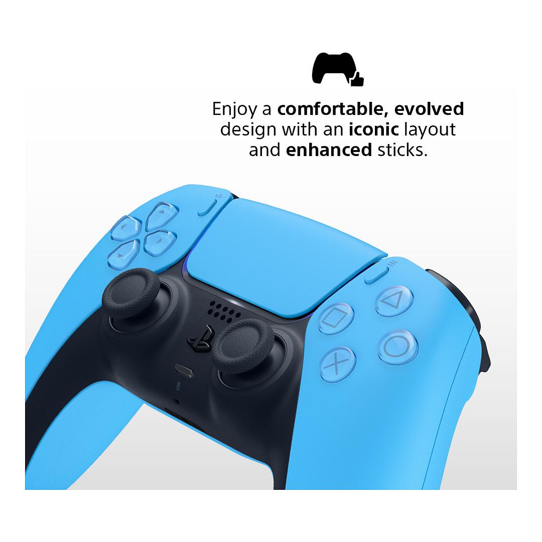 Kontroller Sony PlayStation 5 DualSense V3 / Wired & Wireless – Blu - 6