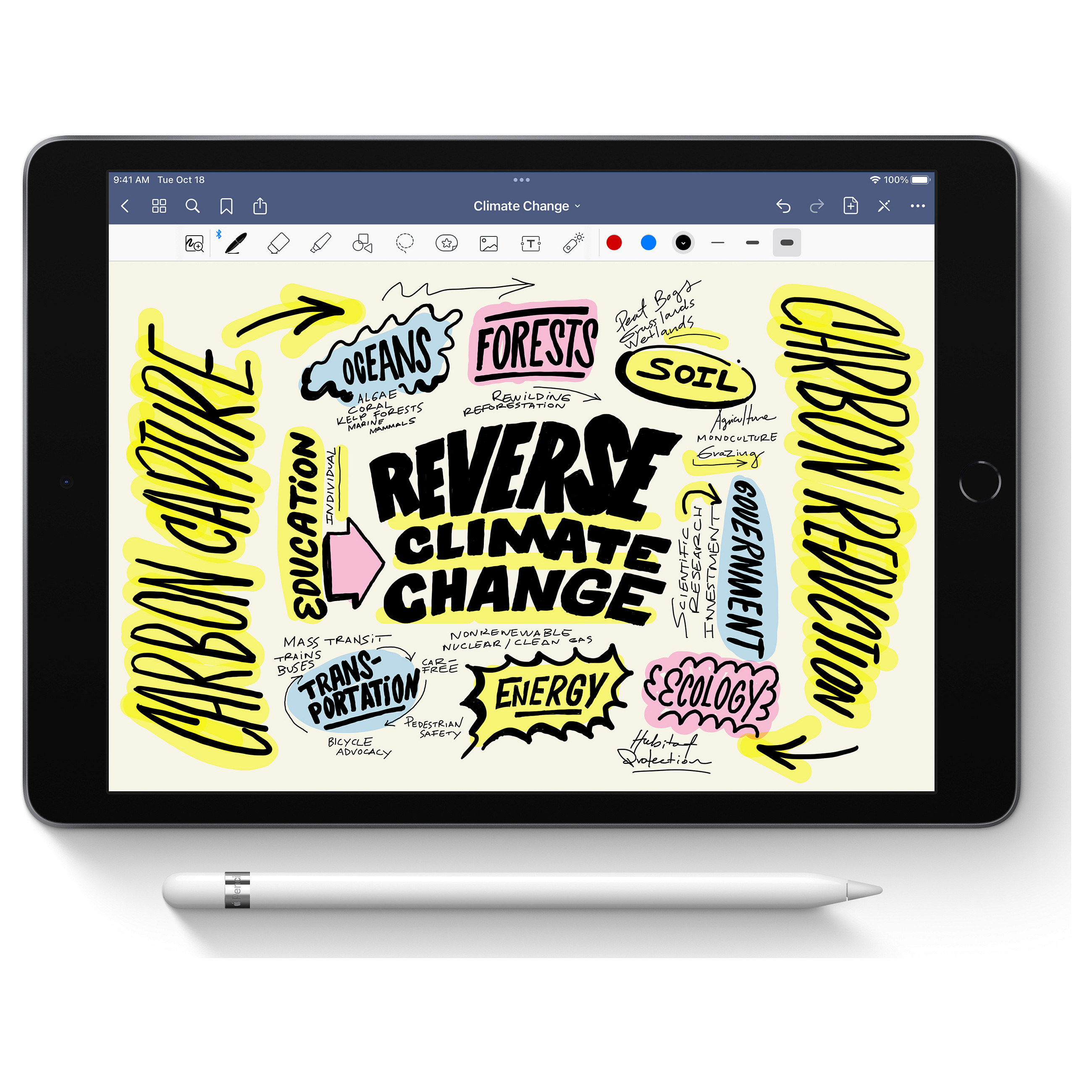 Aksesorë Apple Pencil / 1st Generation / iPad - Bardhë - 3