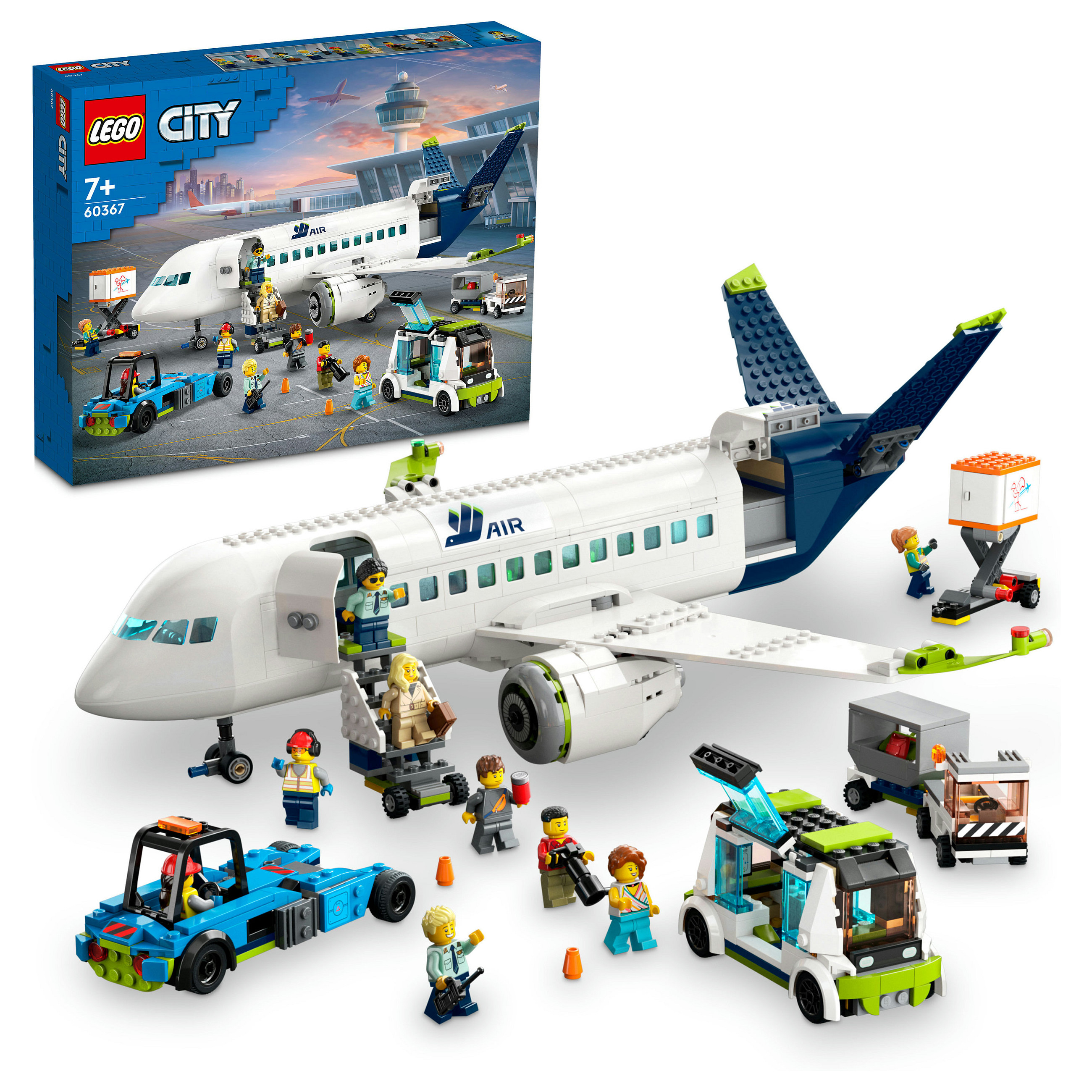 LEGO City Passenger Airplane 60367 - 8