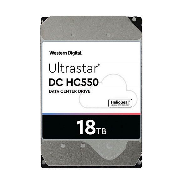 HDD e brendshme 18TB WD Ultrastar DC HC550 0F38353 7200RPM 512MB Ent. - 4