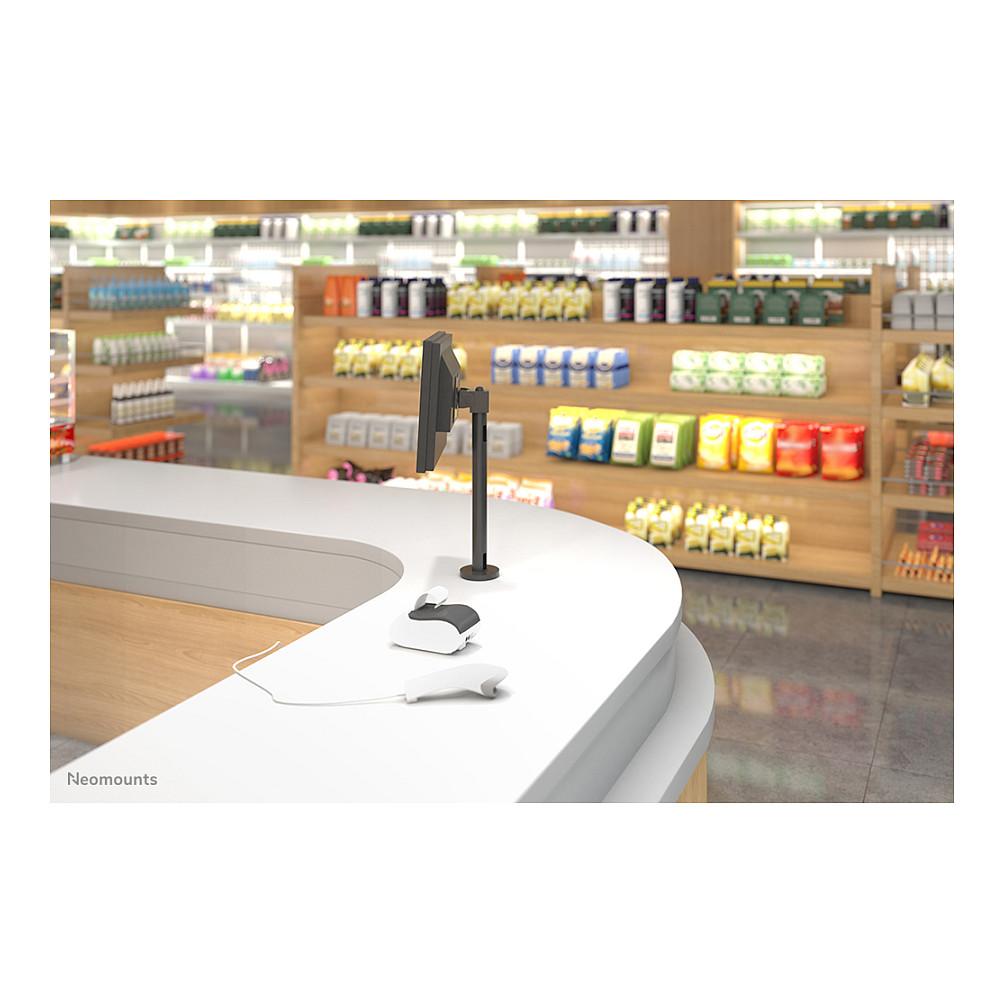 Mbajtëse për Monitor Neomounts POS, 10"-32", bazë me bulona - Zezë - 9
