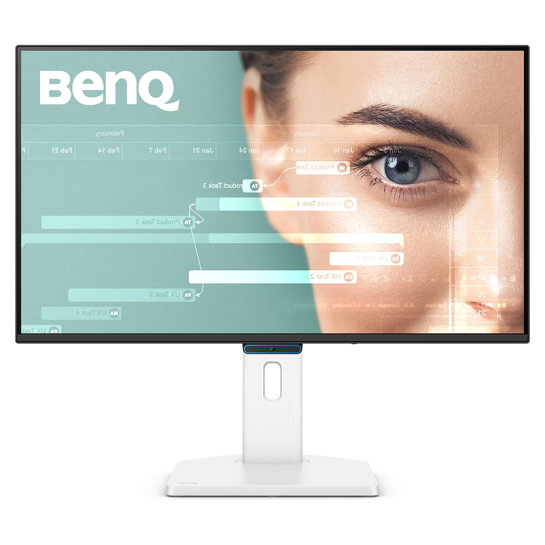 Monitor BenQ GW2790TC / 27"/ Full HD IPS / LCD / 144Hz / 5ms / HDMI+USB+DP - Bardhë - 1