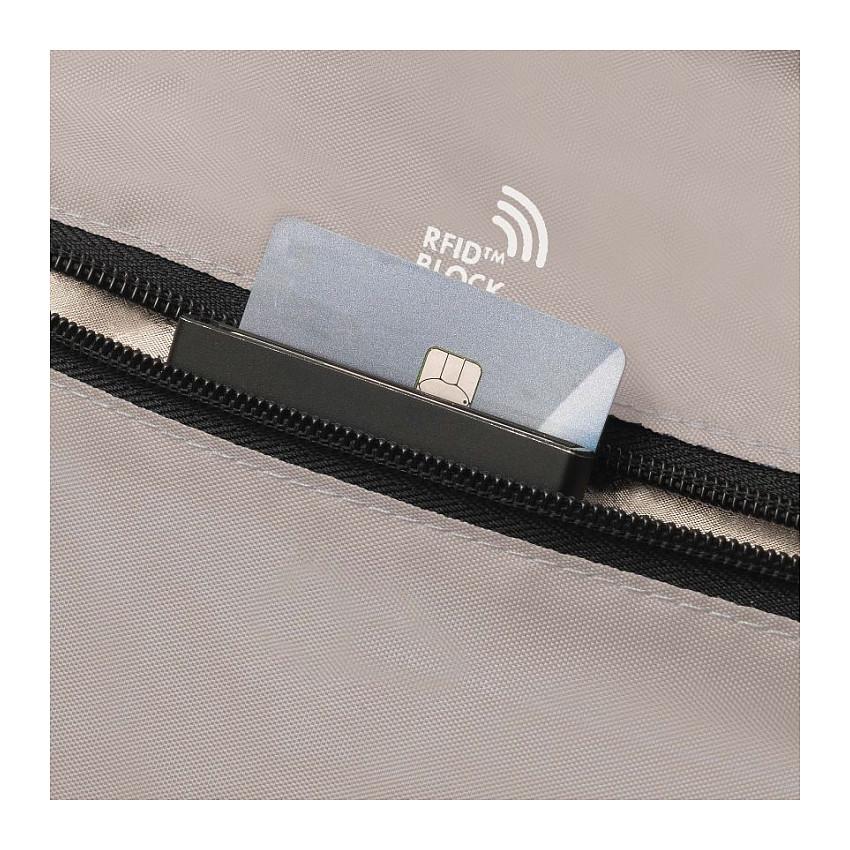 Çantë për Laptop DICOTA Multi Twin FIVE, 15–17.3", 900D PET i Ricikluar, Ndarje për Tablet, RFID, Rrip për Valixhe - Zezë - 9