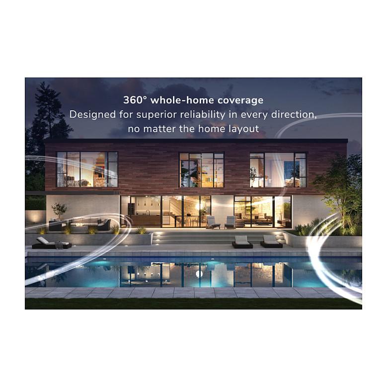 Sistem Mesh Wi-Fi NETGEAR Orbi 870 RBE873, Wi-Fi 7 BE21000, Tri-Band, 3-Pack, 1× 10GbE WAN + 4× 2.5GbE LAN - Zezë - 3