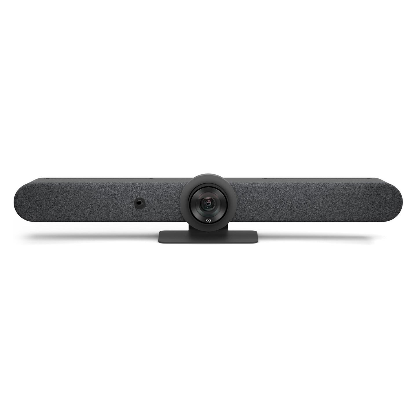 Sistem për videokonferencë Logitech Rally Bar, 4K Ultra HD, zoom optik 5x, Ethernet, Wi-Fi - Grafit