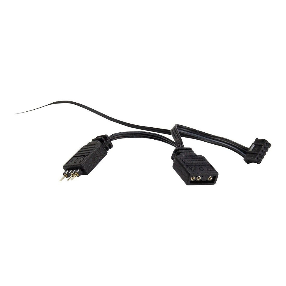 Ftohës për Kasë Inter-Tech Argus RS-061 RGB / 120mm / 25mm / 1200 RPM / PWM / 22 dBA / 8 LED / RGB – Zezë - 4