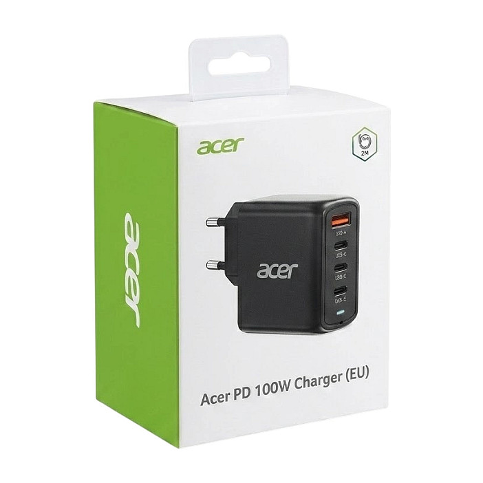 Karikues Acer ZL.ADTCC.00L / GaN / 100W / 3x USB-C / USB-A / PD / PPS - Zezë - 4