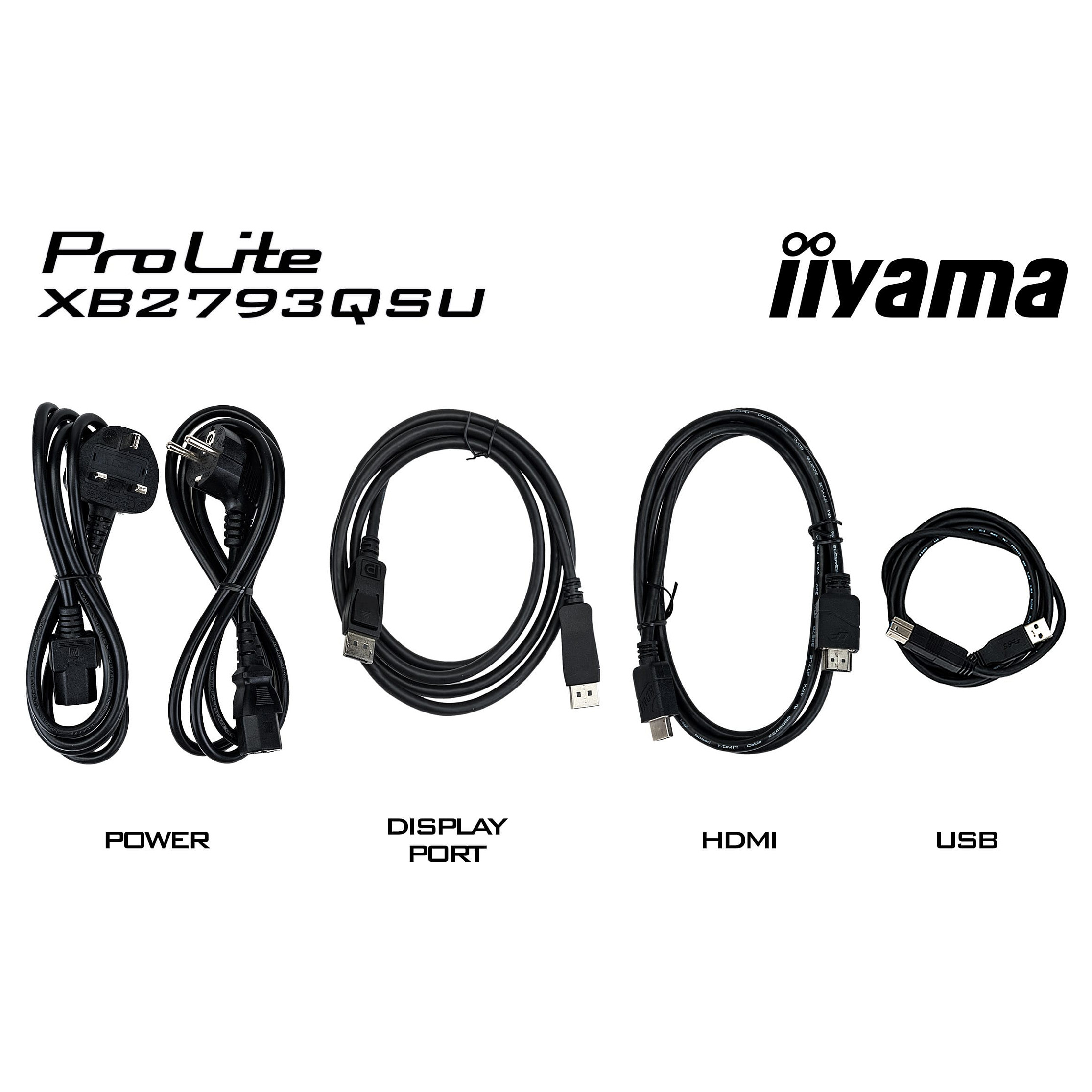 Monitor iiyama ProLite XB2793QSU-B1 / 27"/ Quad HD IPS / LED / 75Hz / 1ms / HDMI+USB+DP - Zezë - 19