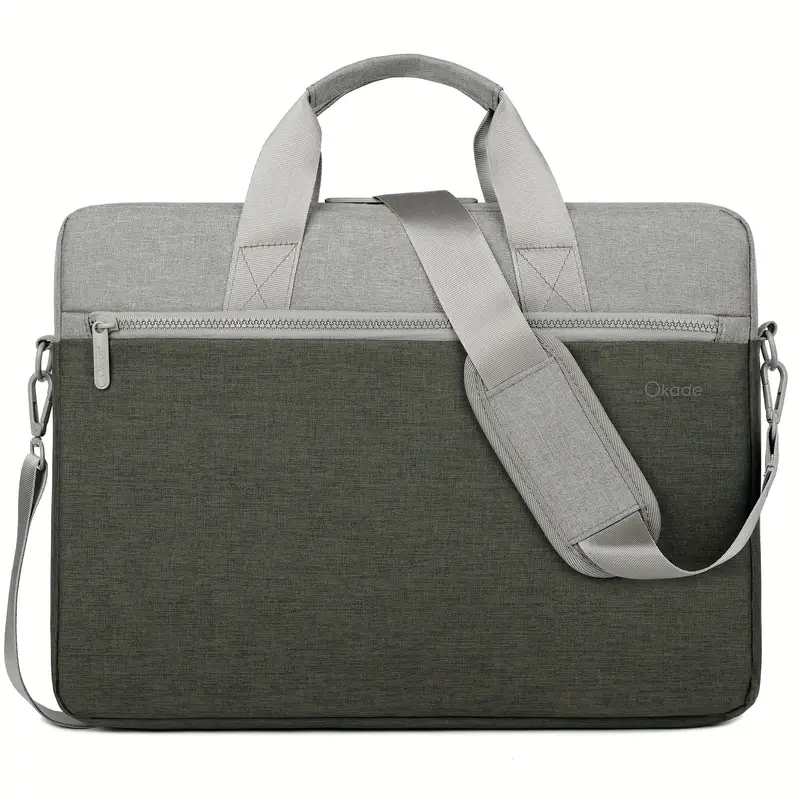 Çantë për Laptop Okade T66 / B53-2 / 14 Inch / Polyester / Waterproof / Slim / Shockproof / Lightweight / E gjelbër - 1