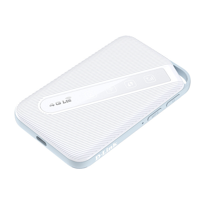 D-Link DWR-932W 4G LTE Cat 4 AX300 Wi-Fi 6 Mobile Hotspot – Nano SIM, 3000mAh, Deri 32 Pajisje, USB-C – Zezë