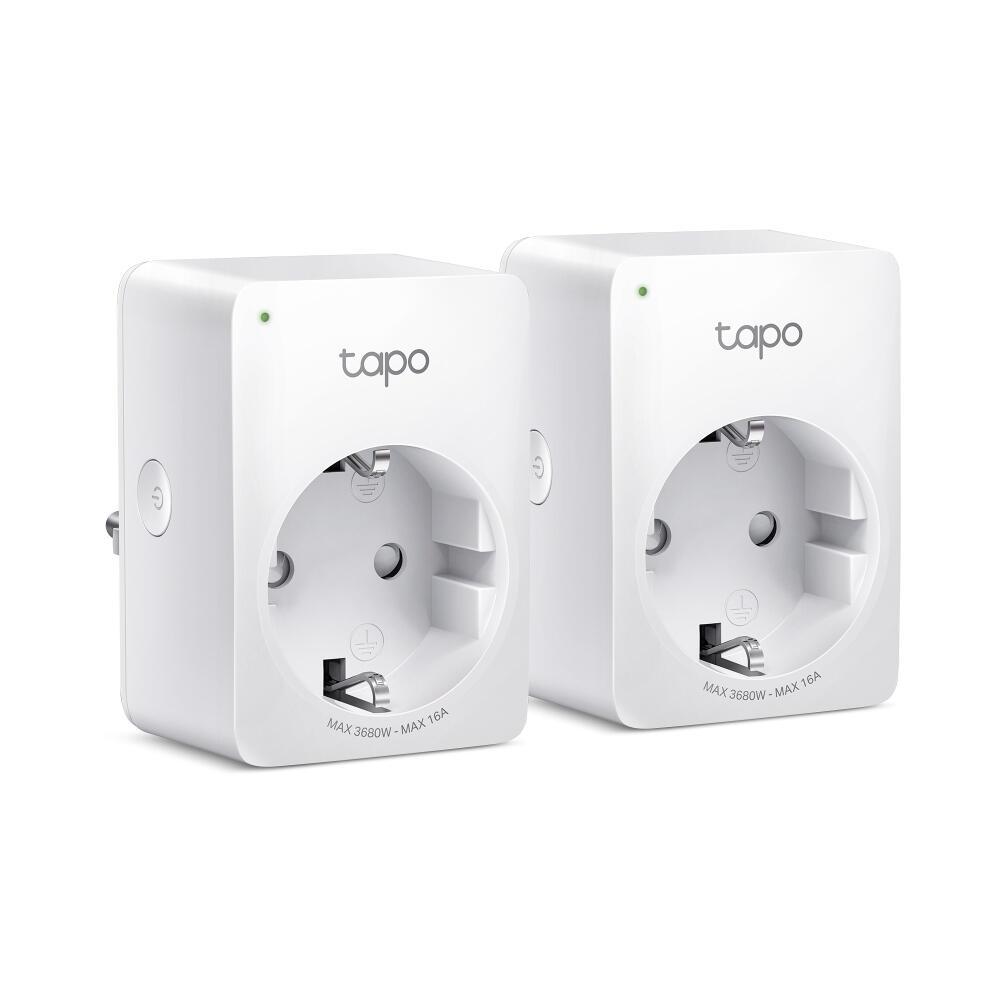 TP-Link Prizë Inteligjente Wi-Fi Tapo P110 / 2.4 GHz / Monitorim i Energjisë / 2 copë – Bardhë