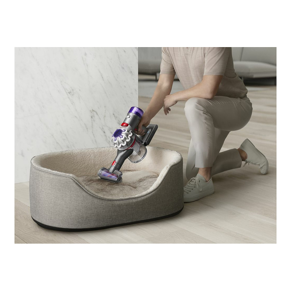 Fshesë me Vakum Dyson V8 Advanced / 130AW / 40min / 0.54L / 15 Cyclones / Motorbar / HEPA - Argjend/Vjollcë - 7