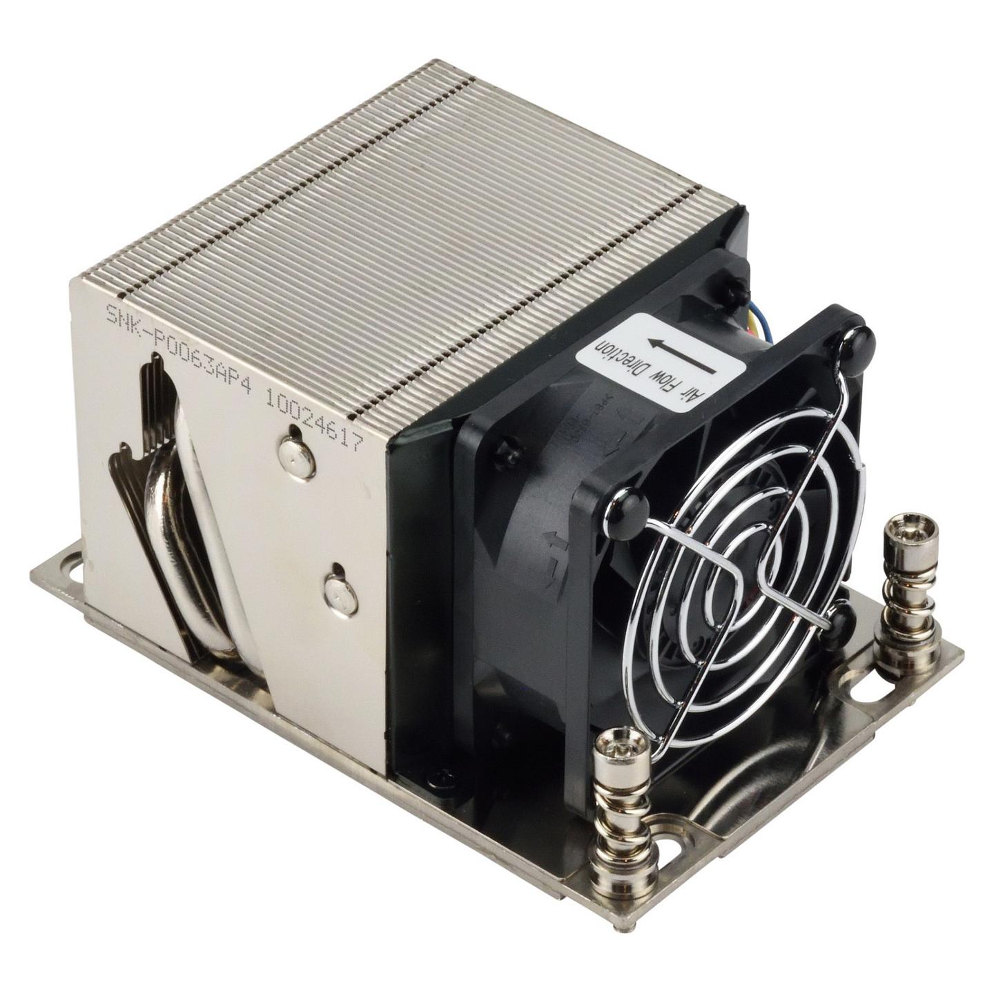 Ftohës për Procesor Supermicro SNK-P0063AP4 / 2U / Aktiv / Socket SP3 / AMD EPYC / 180W TDP / 8400 RPM - Gri