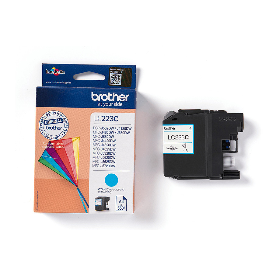 INK Brother LC-223C deri në 550 faqe sipas ISO/IEC 24711 - Blu - 3