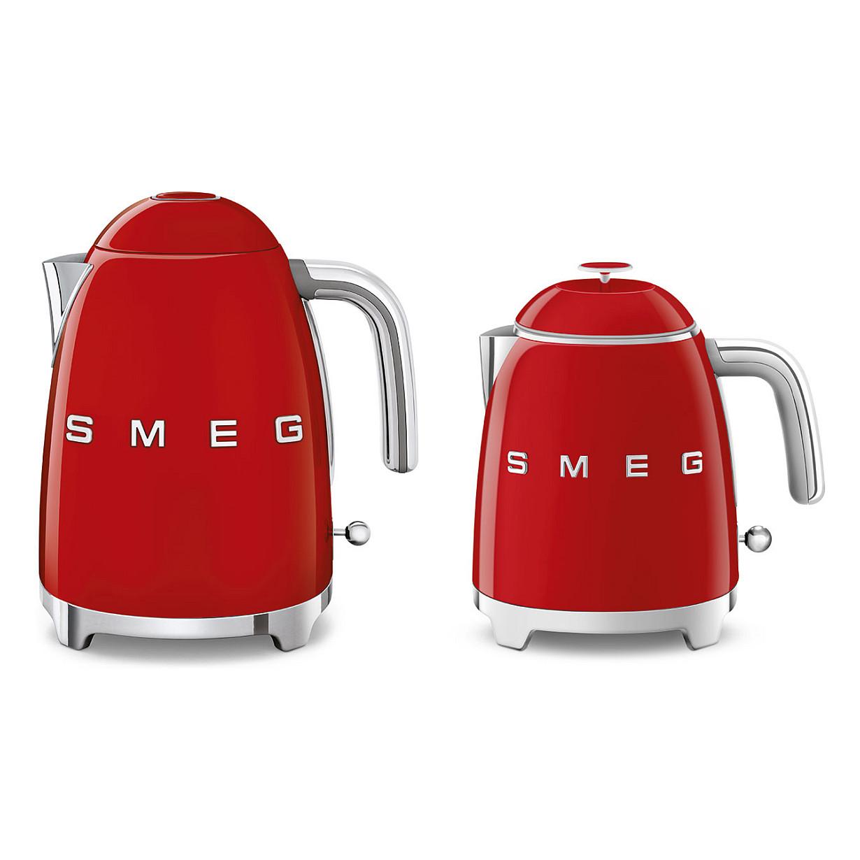 Çajnik Elektrik Smeg KLF05RDEU, 0.8L, 1400W, 360° – Kuqe - 13
