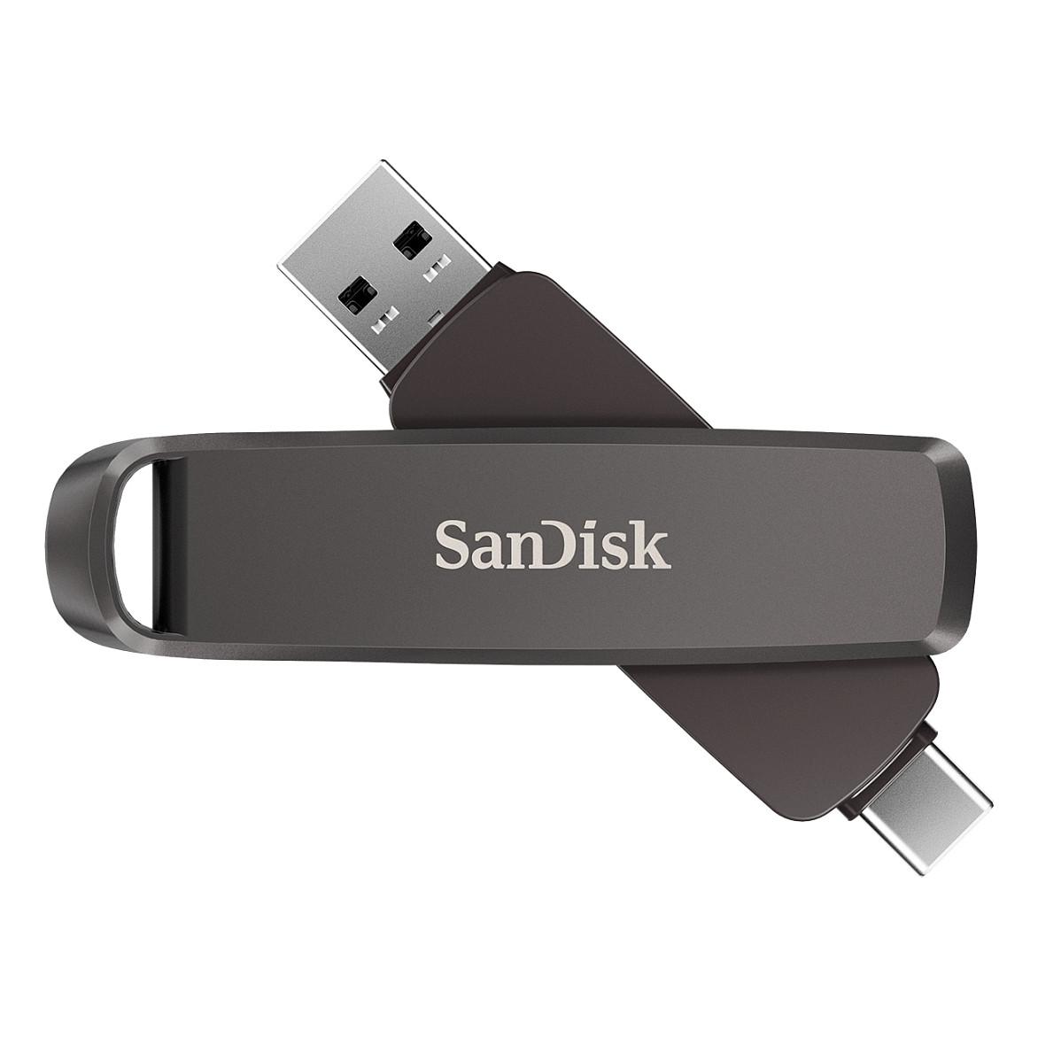 USB Flash Drive SanDisk Extreme PRO Dual Drive, 256 GB, USB 3.2 Gen 2, USB-C, USB-A - Zezë - 1