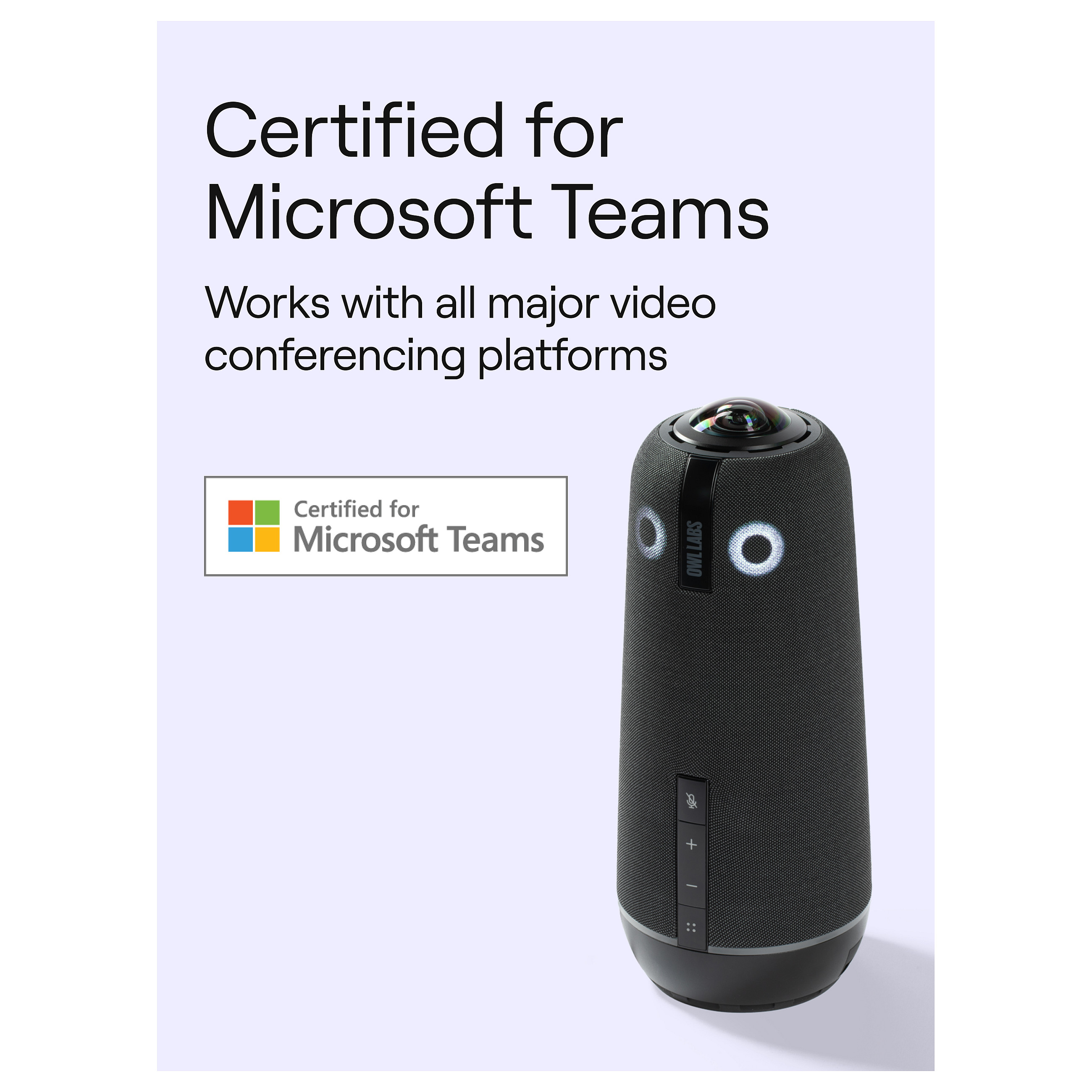 Aksesorë për konferencë Owl Labs Meeting Owl 4+ 360° 4K / Conference Camera / Microphone / Speaker - 11