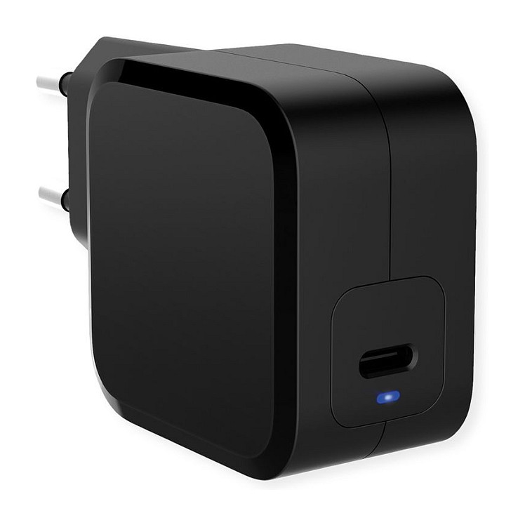 Adapter VALUE 19.99.1095 / 45W / 1x USB-C PD / Euro Plug / Universal – Zezë