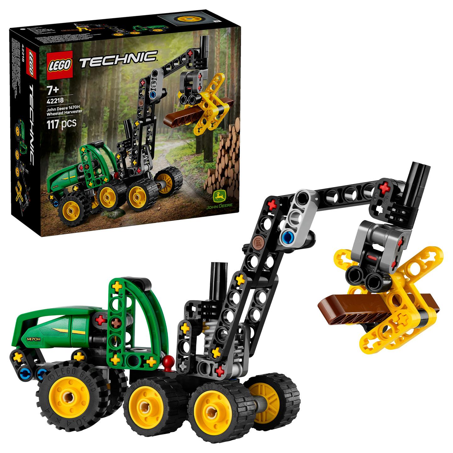 LEGO Technic John Deere 1470H Wheeled Harvester 42218 - 19