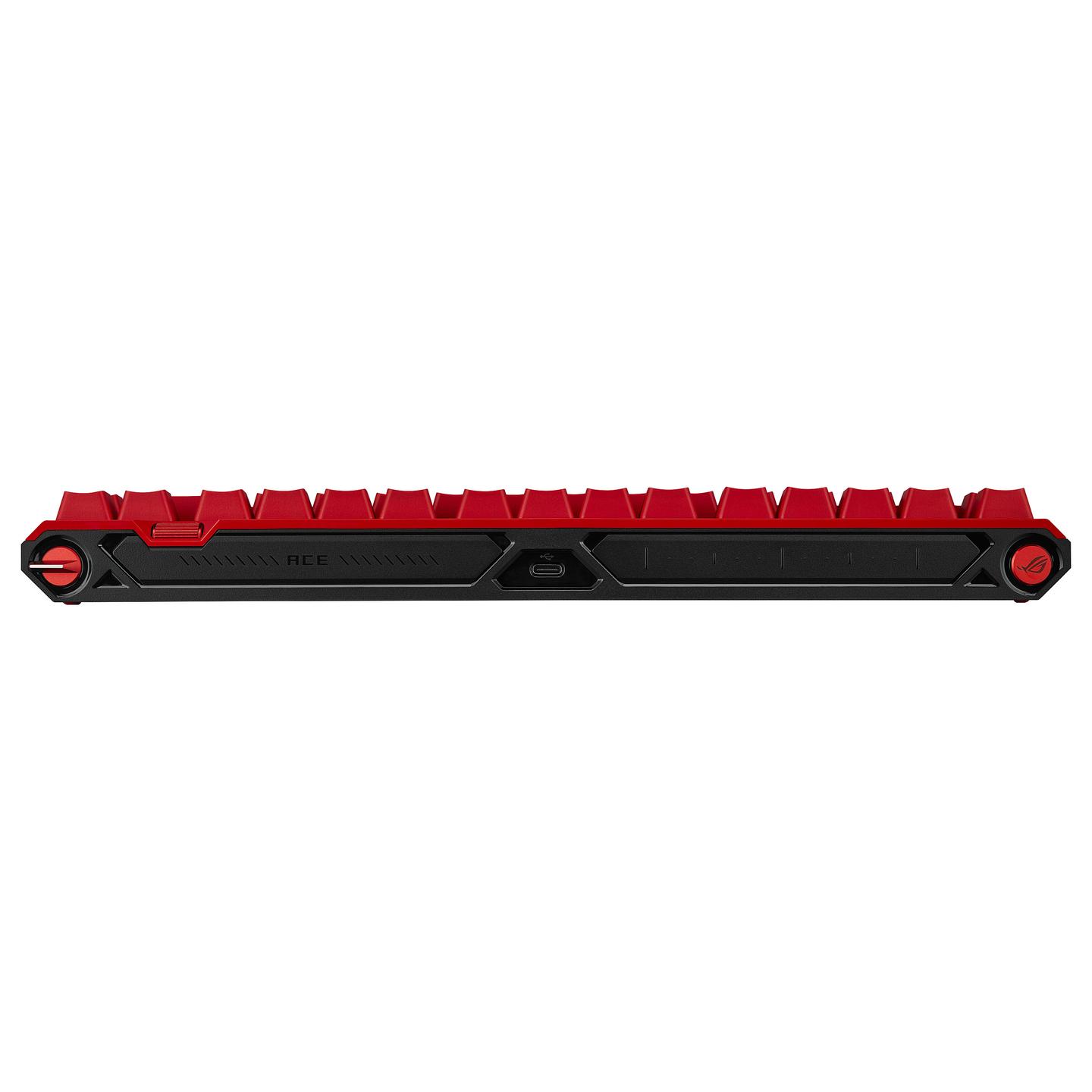 Tastierë Gaming ASUS ROG Falchion Ace 75 HE / Magnetic HFX V2 / 75% / Wired / USB-C / RGB - Kuqe - 5