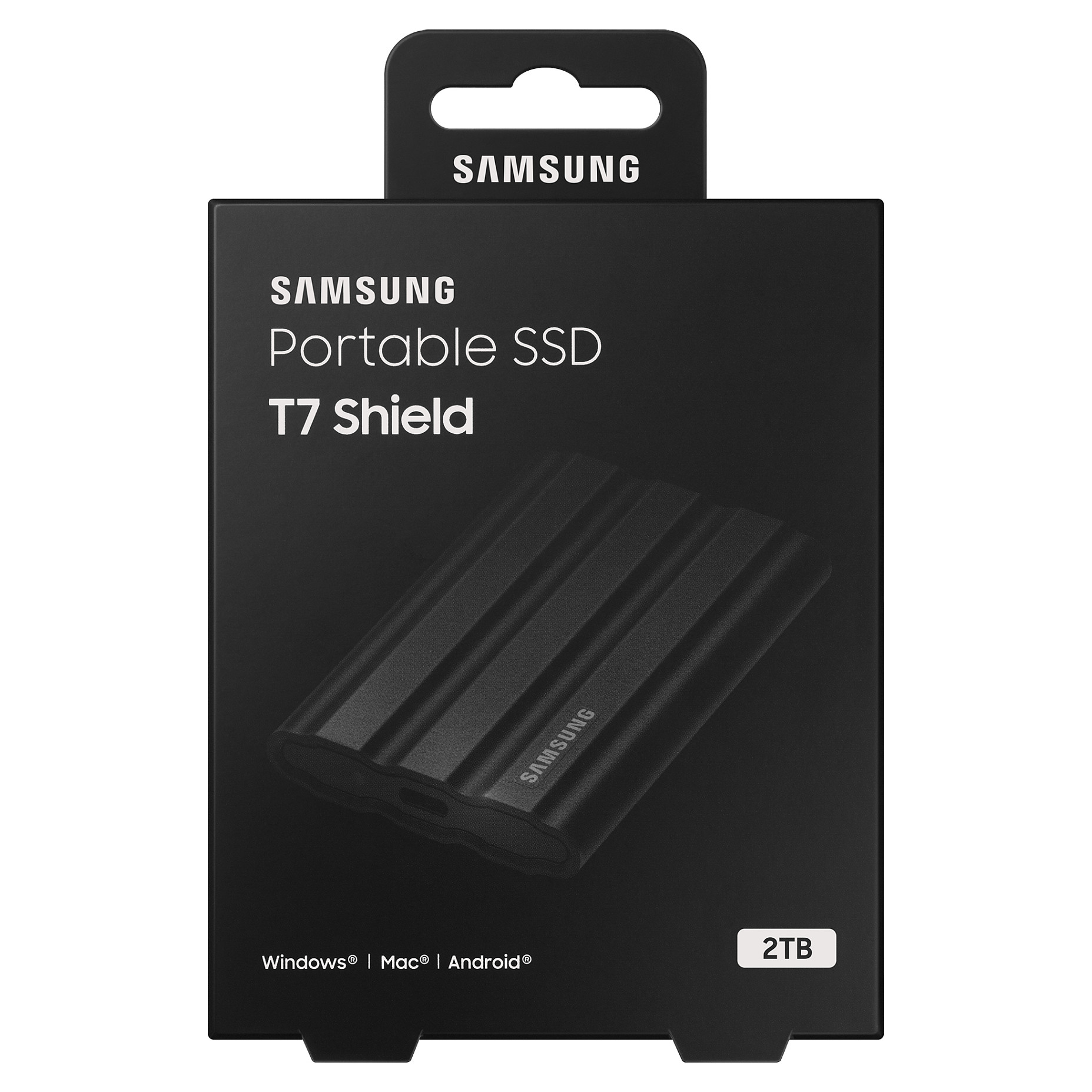 SSD e Jashtme 2TB Samsung Portable T7 Shield USB 3.2 Gen2 e zezë - 7